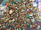 200+ Vintage Costume to Fashion Jewelry HUGE Lot Enamel Rhinestone Brooch Pin