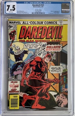 Daredevil #131 (1976) CGC 7.5 Origin & 1st Appearance Bullseye