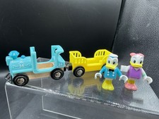 Brio Disney Mickey Donald & Daisy Duck Train & Toy Figures For Wooden Track Set