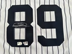 Jasson Dominguez Fanatics Under Wraps Autographed MLB COA Jersey Yankees
