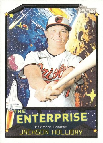 2026 Topps Heritage Clubhouse Collection Jackson Holliday CCR-JH 