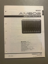 Yamaha Mixer AM602 Service Manual M2