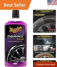 UV Protectant Tire Dressing Gel - 16 Fl Oz for Superior Shine