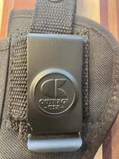 OUTBAGS USA Ambidextrous Nylon IWB & OWB Combo Holster Size: NL02 w/ Belt Strap