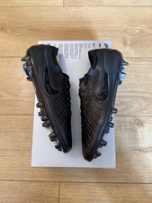 New Nike Tiempo Legend 10 Elite FG Black Soccer Cleats DV4328-002 Mens Size 6.5