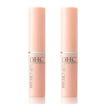 DHC Lip Cream (1.5g) for Dry Chapped Lips, Lip Moisturizer enriched, (Pack Of 2)