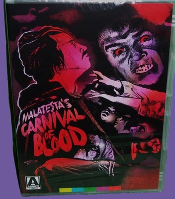 NEW ARROW VIDEO MALATESTA'S CARNIVAL OF BLOOD DVD HORROR SE MOVIE 1973