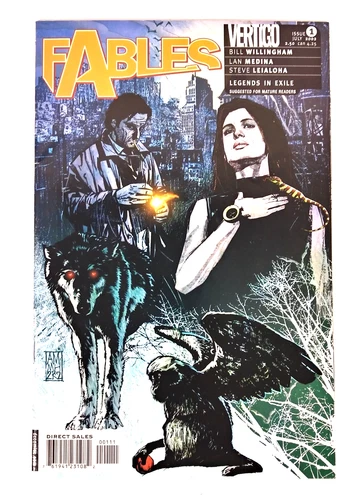 Fables #1 Comic (DC Vertigo 2002) Alex Maleev Variant Cover Key Issue VF/VF+