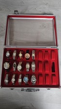 Uhrensammlung/Uhrenkoffer inkl. 15 Uhren!!