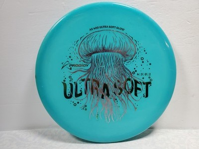Prodigy 400 Ultrasoft GLOW A5 approach disc Blue 173 grams disc golf