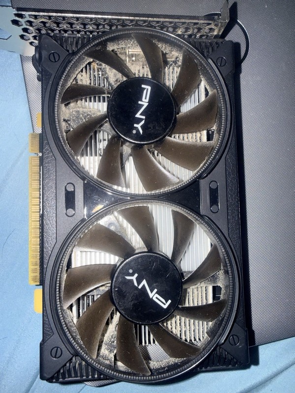 PNY NVIDIA GeForce GTX 1650 4GB GDDR6 Graphics Card working Tested