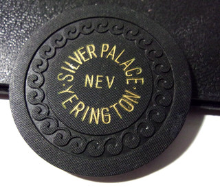 SILVER PALACE CASINO 1930's ROULETTE casino gaming poker chip Yerington NV