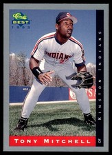 1993 Classic Best Tony Mitchell Kinston Indians #223