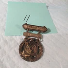 VINTAGE  WW2 ERA US MILITARY US MARINE CORPS  PISTOL MEDAL