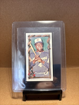 2023 Topps Allen & Ginter Hank Aaron #367 Rip Card Exclusive Mini SP