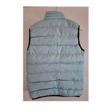 Jungen Steppweste XL hellblau Polyester mit R...