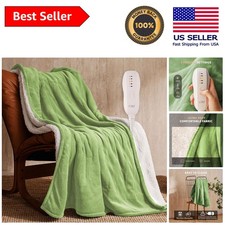 Cozy Double-Sided Heated Throw 50x60'' - Certified with Overheat Protection