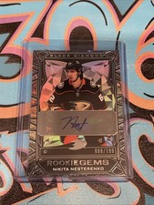 Nikita Nesterenko 088/199 Rookie Gems Auto 2023-24 Upper Deck Black Diamond (CH)