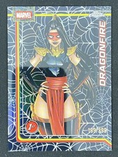 Dragonfire 2026 Topps Chrome Marvel Comics Spider-Web Refractor Base /399 #33