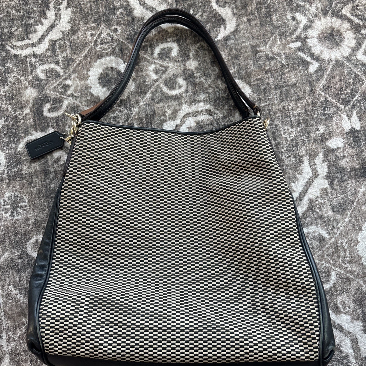 Coach Zip Checkered Bags & Handbags for Women for sale | eBay