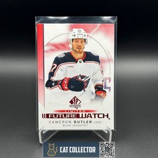 2024-25 UD SP Authentic CAMERON BUTLER #155 Future Watch Limited Red RC