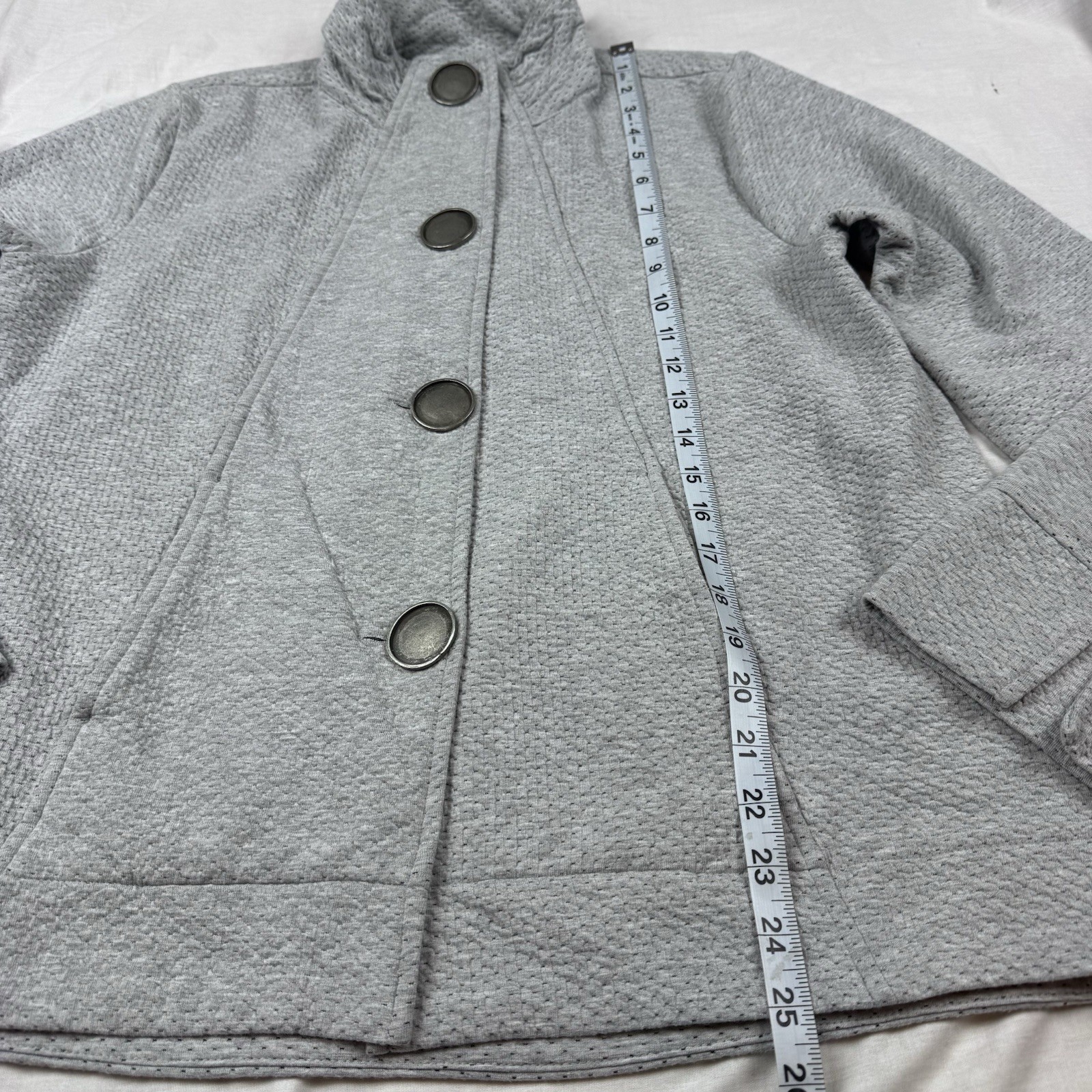 Shannon Passero Jacket Large Button Lagenlook Siz… - image 3