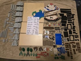 LEGO 6766 Rapid River Village 99% Complete Vintage Western *read*