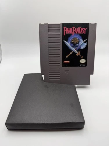 Final Fantasy (Nintendo NES, 1990) TESTED W/dust Cover