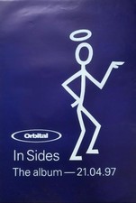 Orbital Band - In Sides : Original 1997 UK Promo Poster