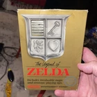 The Legend of Zelda NES In box with Styrofoam And Game Works Vintage Nintendo