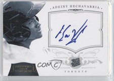 2012 National Treasures Rated Rookies Gold 18/25 Adeiny Hechavarria Auto 0f8