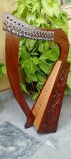 15 string lever  small baby harp