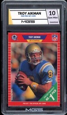 Troy Aikman #490 Prices [Rookie] | 1989 Pro Set | Football Cards