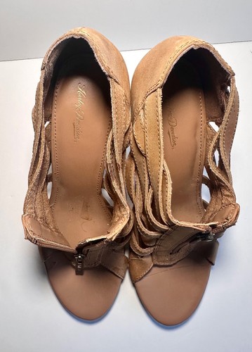 Harley Davidson Tan Leather Margie Woman’s 9.5 Shoes New No Box - Picture 7 of 9