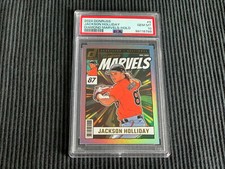 2024 DONRUSS #5 JACKSON HOLLIDAY *DIAMOND MARVELS HALO #81/199 PSA 10 GEM MINT*