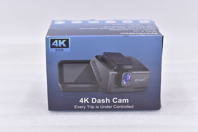 Viidure 4K Dash Cam 3'' LED Display Wifi Loop Recording Motion Detection