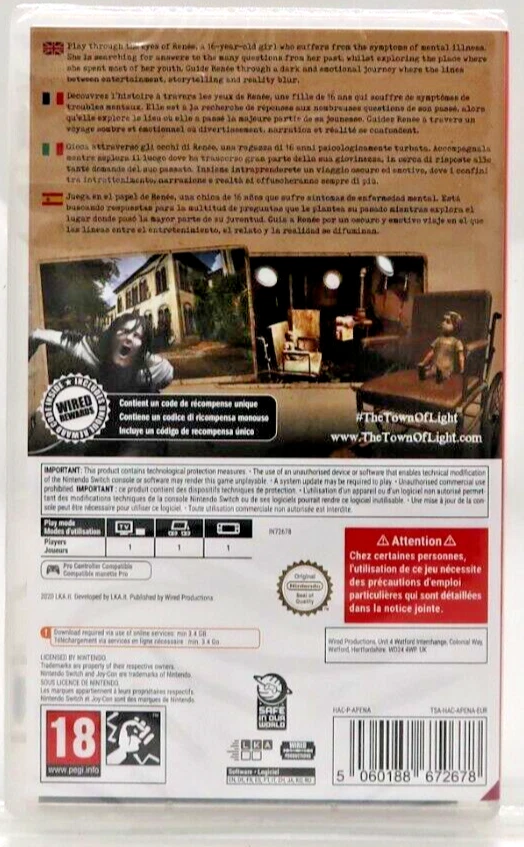 The Town Of Light Deluxe Edition (Nintendo Switch, 2023) Brand New Full Download - Image 3 of 3