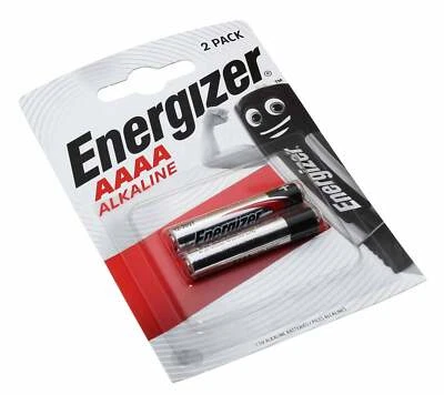 2x Energizer AAAA Mini Alkaline Batterie | LR61 E96 LR8D425 MN2500 | 1,5V 625mAh - Bild 1 von 4