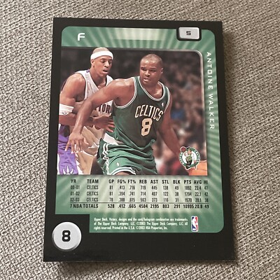 2003 Upper Deck Victory 5 Antoine Walker Boston Celtics Basketball