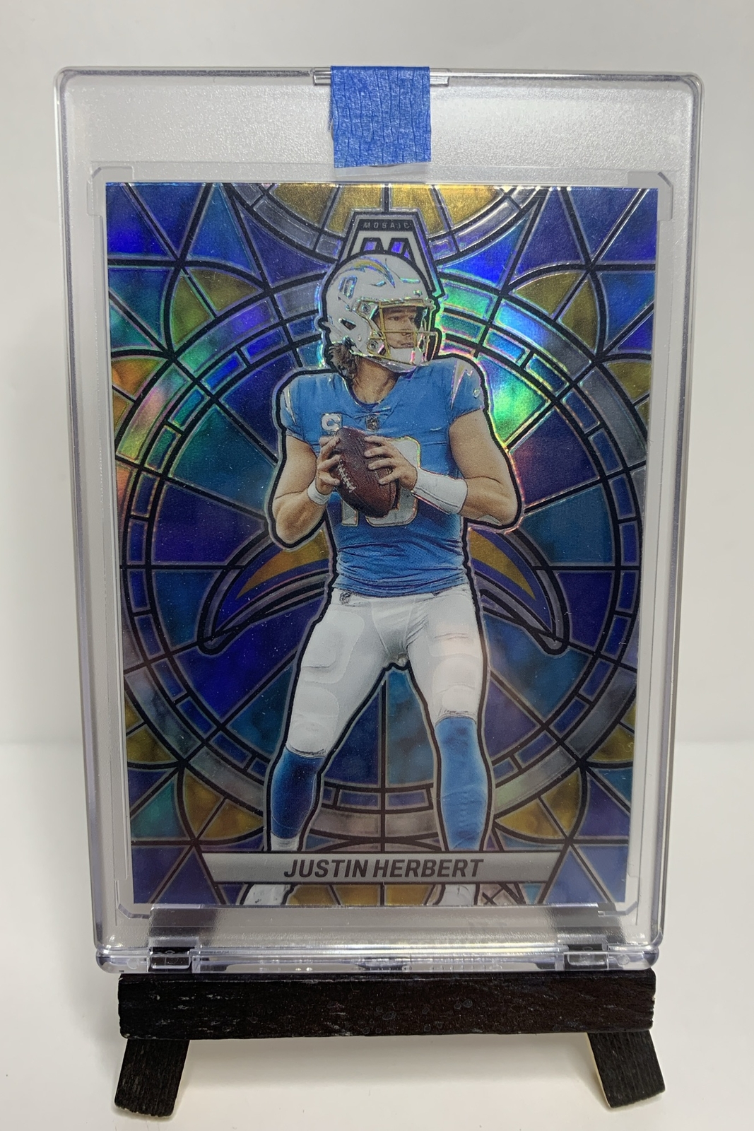 JUSTIN HERBERT 2023 Panini Mosaic SG8 STAINED GLASS PRIZM SSP CASE HIT eBay