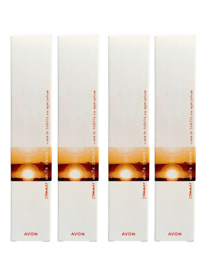 4 x Avon Summer White Sunset Eau de Toilette für Damen 50ml