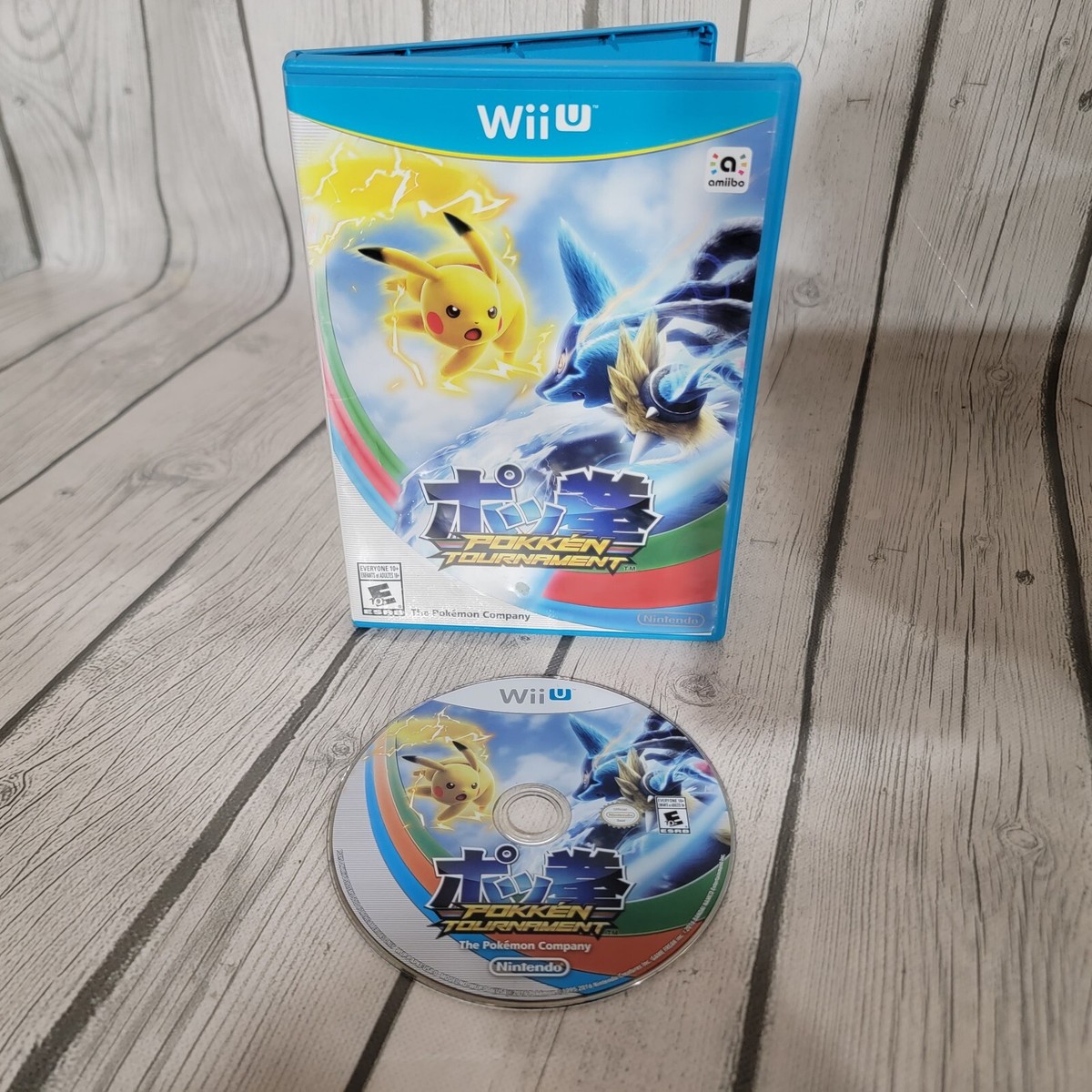 Pokken Tournament (Nintendo Wii U, 2016 Original Release) *No