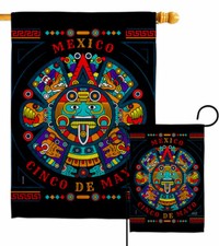 Feliz Cinco De Mayo Garden Flag Summer Decorative Small Gift Yard House Banner