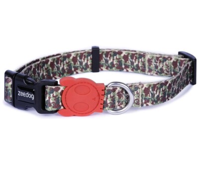 Zee Dog Hoorah Pet Collar - Size Large fits 18-26  neck