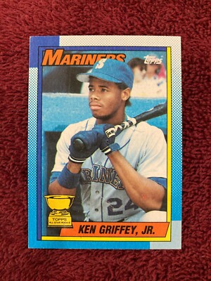 1990年 ケン ・ グリフィー Jr.入りランダムセット346 DOUBLE ERROR NO DOT +SPOT 1990 DONRUSS BASEBALL CARD #166