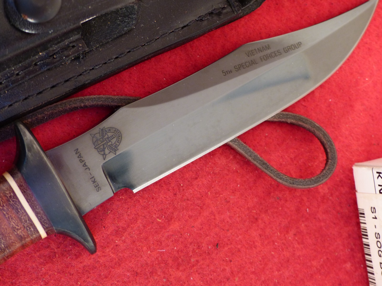 SOG SPECIALTY KNIVES, SEKI, JAPAN S1 5th SPECIAL VIETNAM FORCES BOWIE KNIFE eBay