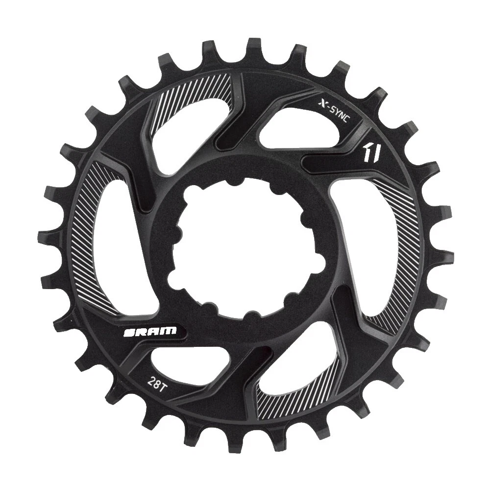 Black Bicycle Chainrings & BMX Sprockets