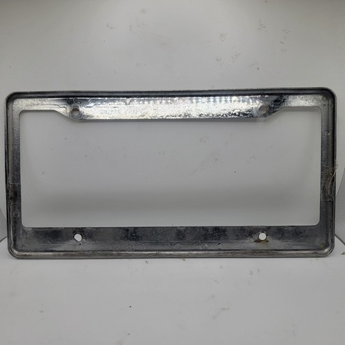 Mercedes Benz South Bay Silver Plastic License Plate Frame Front Or Rear - Picture 2 of 2