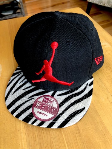 Air Jordan Jumpman Snapback NEW ERA 9 FIFTY NBA Red Black Hat. Tiger Stripe  | eBay