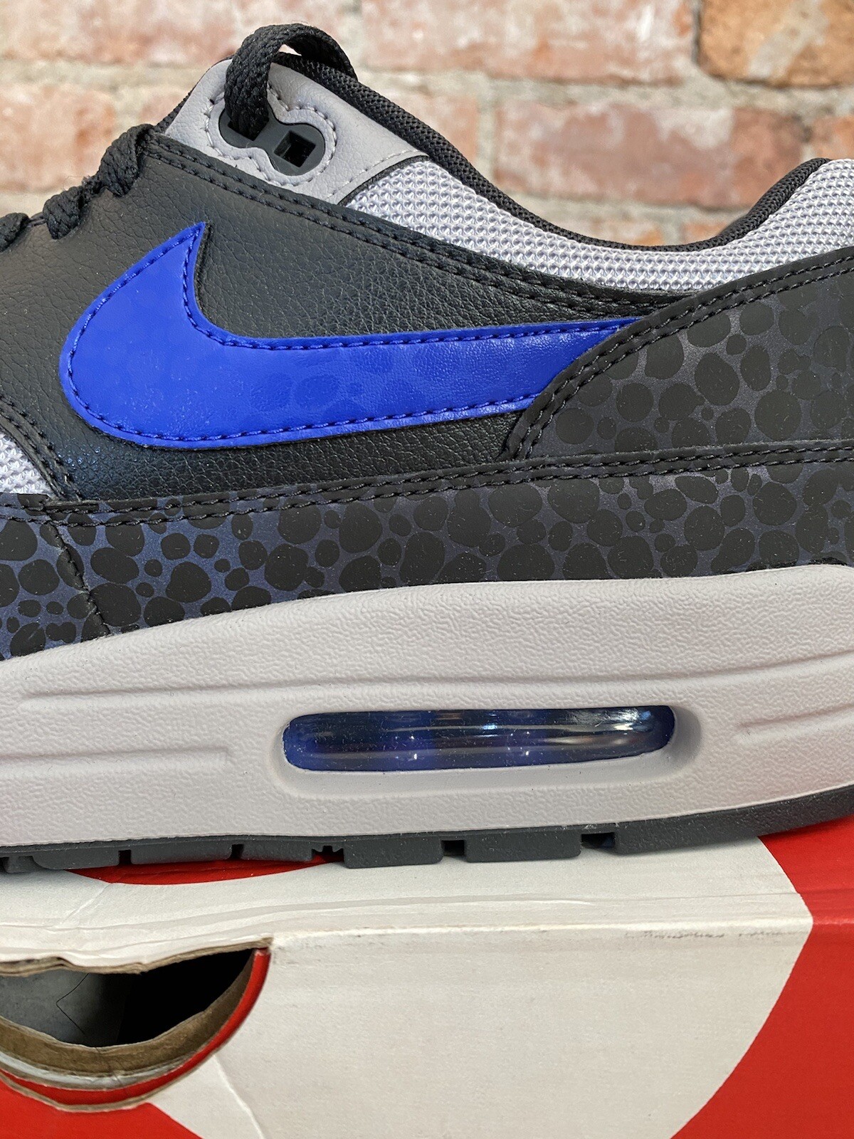 air max 1 reflective safari on feet